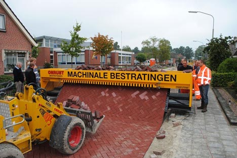 tiger stone brick machine