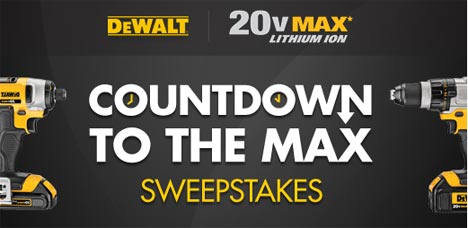 dewalt countdownsweep