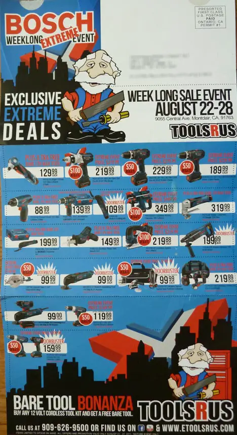 TRU Bosch sale 468