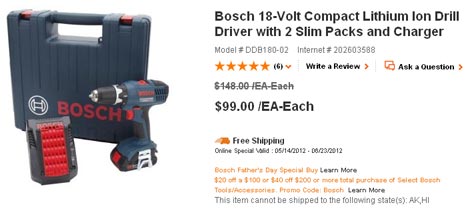 BoschDrillDeal