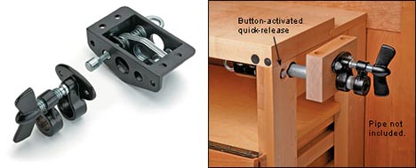 leevalley pipe bench vise