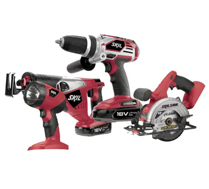 SKIL 4 piece lithium ion cordless kit