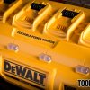 20V & 60V Flexvolt Battery Bays on the DeWalt DCB1800 Power Station
