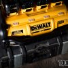 On a DeWalt ToughSystem tool box