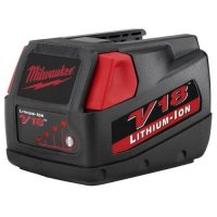 Milwaukee V18 Lithium Ion batteries