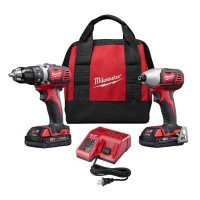 Milwaukee 2691-22 18-Volt Cordless Drill Driver/Impact Driver Combo Kit