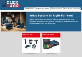 click & go config