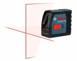 New Bosch GLL 2-15 Compact Cross-Line Laser Level