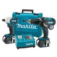 Makita LXT202 18V LXT Lithium-Ion 2-Pc. Combo Kit