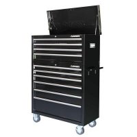 Husky HOTC4010B1ARS 40 in. 10-Drawer Tool Chest and Cabinet Set