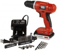 Black & Decker LD120VA 20-Volt MAX Lithium-Ion Drill/Driver w/ 30 Accessories