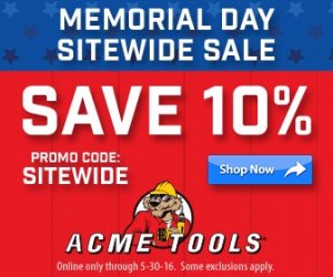 ACME Memorial Day Sale 2016