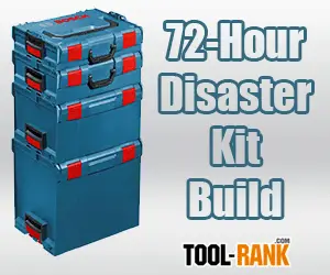 Using The Bosch Click & Go L-Boxx System To Make A 72-Hour Disaster Kit