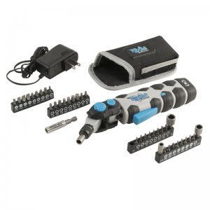 SpeedHex FlipOut 8-Volt Max Cordless Driver with 19-Piece Bit Set and 20-Piece Bonus Bit Set