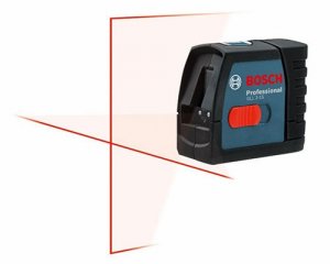 New Bosch GLL 2-15 Compact Cross-Line Laser Level