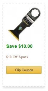 Save $10 on Imperial Oscillating Blades
