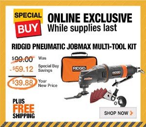 Ridgid multi-tool on sale