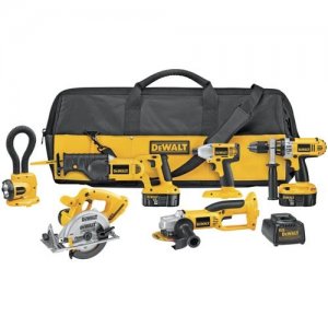 DeWalt DC6PAKIA 18V Cordless 6-Tool Combo Kit