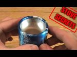 How To Make A Rolled-Edge Aluminum Bottle Stove